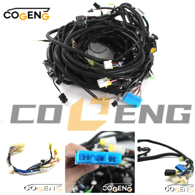 COGENG OEM-Compatible Dual Main Wiring Harness Set for Komatsu Excavators | Replaces 20Y-06-24760 & 20Y-06-24920,Excavator Solenoid Valve | Excavator Pressure Switch | Excavator Revolution Sensor | Excavator Wiring Harness | Excavator Throttle Motor --- COGENG High-Qulity Parts Service GAOGENG Provider,COGENG Dual Main Wiring Harness Set (20Y-06-24760 & 20Y-06-24920) for Komatsu PC200-6 / PC220-6