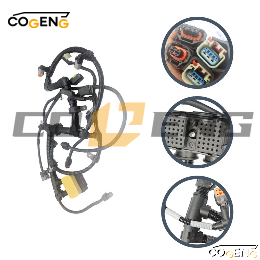 COGENG OEM-Compatible Universal Engine Wiring Harness for Komatsu Equipment | Replaces 6754-81-9230,Excavator Solenoid Valve | Excavator Pressure Switch | Excavator Revolution Sensor | Excavator Wiring Harness | Excavator Throttle Motor --- COGENG High-Qulity Parts Service GAOGENG Provider,COGENG Injector / Engine Sub-Harness 6754-81-9230 | OEM-Spec for Komatsu SAA4D107E & SAA6D107E Engines
