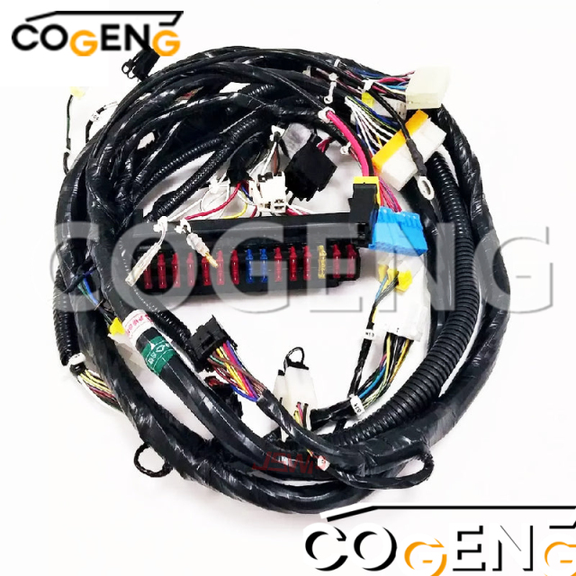 COGENG OEM-Compatible Main Wiring Harness Set for Komatsu PC-Series Excavators | Replaces 207-06-75140 & 207-06-76111,Excavator Solenoid Valve | Excavator Pressure Switch | Excavator Revolution Sensor | Excavator Wiring Harness | Excavator Throttle Motor --- COGENG High-Qulity Parts Service GAOGENG Provider,High-Durability ECM Control Harness 207-06-75140 | Precision Fit for Komatsu PC200-7 to PC400-7