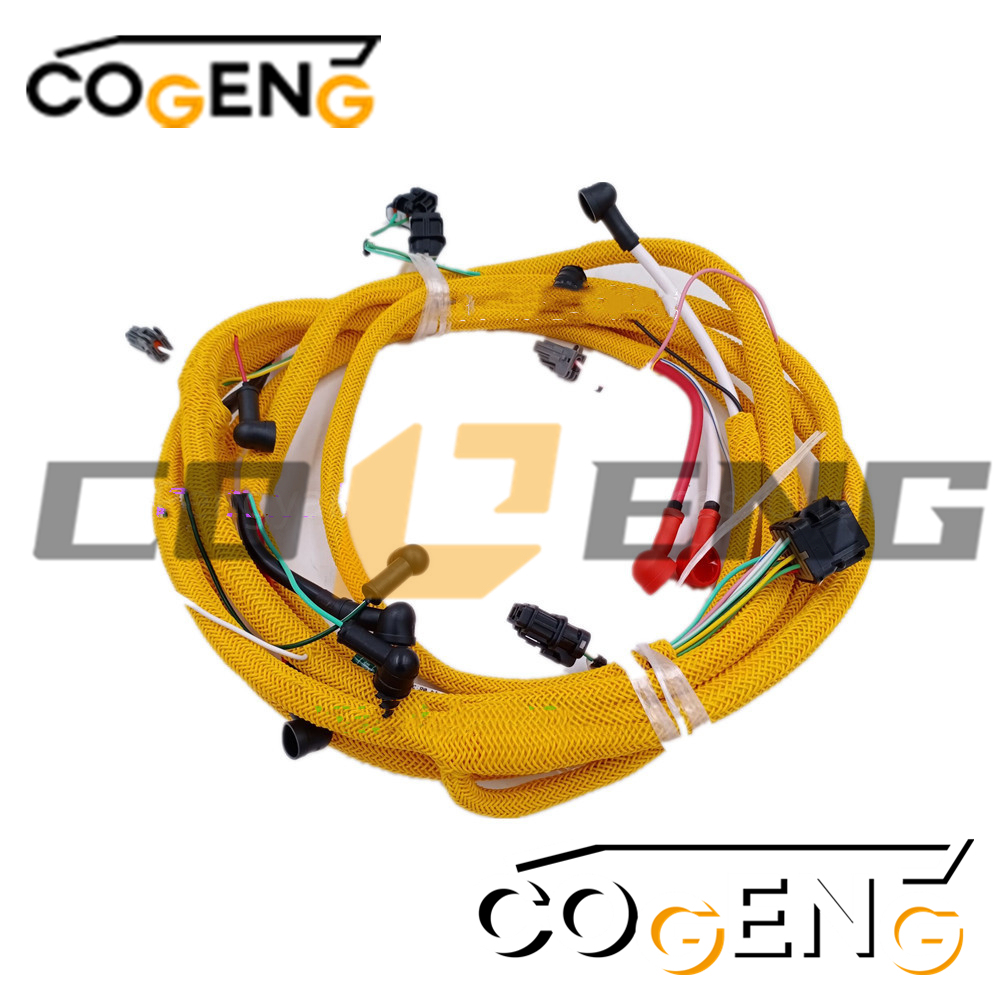 COGENG OEM-Compatible Engine Wiring Harness for Komatsu PC400-6 Series with SA6D125E/SAA6D125E Engines | Replaces 6152-82-4110 / 6152824110,Excavator Solenoid Valve | Excavator Pressure Switch | Excavator Revolution Sensor | Excavator Wiring Harness | Excavator Throttle Motor --- COGENG High-Qulity Parts Service GAOGENG Provider,COGENG Premium ECM Engine Harness 6152-82-4110 | Core Control for Komatsu PC400-6 / SA6D125E-2