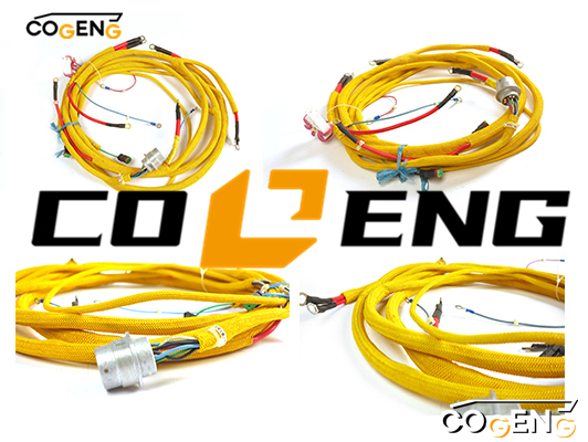 COGENG OEM-Compatible Engine Wiring Harness Set for Komatsu SAA6D170 Series Engines | Replaces 6240-81-5321, 6240-81-5322, 6240815321, 6240815322,Excavator Solenoid Valve | Excavator Pressure Switch | Excavator Revolution Sensor | Excavator Wiring Harness | Excavator Throttle Motor --- COGENG High-Qulity Parts Service GAOGENG Provider,COGENG Premium Engine ECM Wiring Harness 6240-81-5322 | For Komatsu SAA6D170E-3 Engine Series