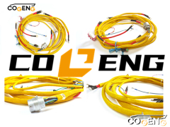 COGENG OEM-Compatible Engine Wiring Harness Set for Komatsu SAA6D170 Series Engines | Replaces 6240-81-5321, 6240-81-5322, 6240815321, 6240815322,Excavator Solenoid Valve | Excavator Pressure Switch | Excavator Revolution Sensor | Excavator Wiring Harness | Excavator Throttle Motor --- COGENG High-Qulity Parts Service GAOGENG Provider,COGENG Premium Engine ECM Wiring Harness 6240-81-5322 | For Komatsu SAA6D170E-3 Engine Series