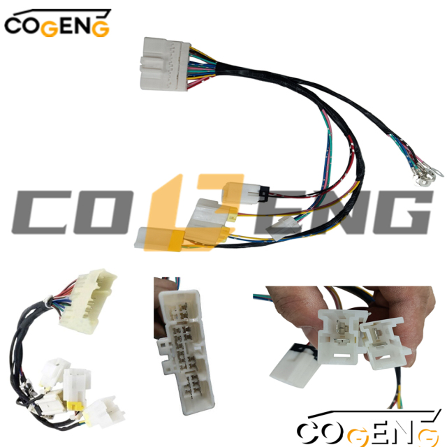 COGENG OEM-Compatible Main Wiring Harness for Komatsu PC200-7, PC130-7, PC200LC-7 | Replaces 22U-06-22330,Excavator Solenoid Valve | Excavator Pressure Switch | Excavator Revolution Sensor | Excavator Wiring Harness | Excavator Throttle Motor --- COGENG High-Qulity Parts Service GAOGENG Provider,COGENG 22U-06-22330 Main Wiring Harness Komatsu PC200-7 PC130-7