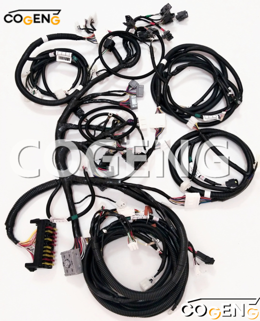 COGENG OEM-Compatible Pump Control & Sensor Wiring Harness Kit for Kobelco Excavators | Replaces YN13E01132P1, YN13E01133P1, YN13E01139P1,Excavator Solenoid Valve | Excavator Pressure Switch | Excavator Revolution Sensor | Excavator Wiring Harness | Excavator Throttle Motor --- COGENG High-Qulity Parts Service GAOGENG Provider,COGENG YN13E01132P1 33P1 39P1 Pump Sensor Harness Kobelco SK200-6