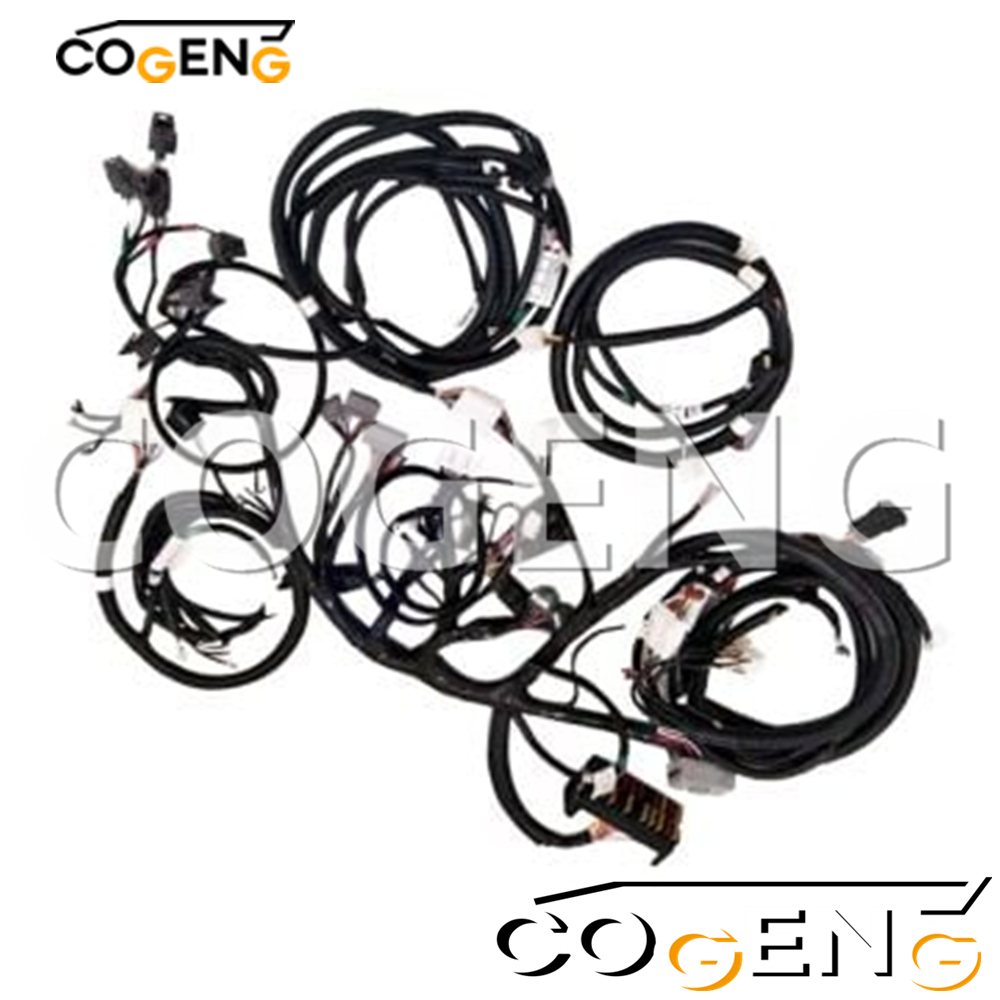 COGENG OEM-Compatible Monitor Panel Wiring Harness Set for Kobelco Excavators | Replaces YN13E01276P1, P2, P3,Excavator Solenoid Valve | Excavator Pressure Switch | Excavator Revolution Sensor | Excavator Wiring Harness | Excavator Throttle Motor --- COGENG High-Qulity Parts Service GAOGENG Provider,COGENG YN13E01276P1 P2 P3 Wiring Harness Set Kobelco SK200-6E