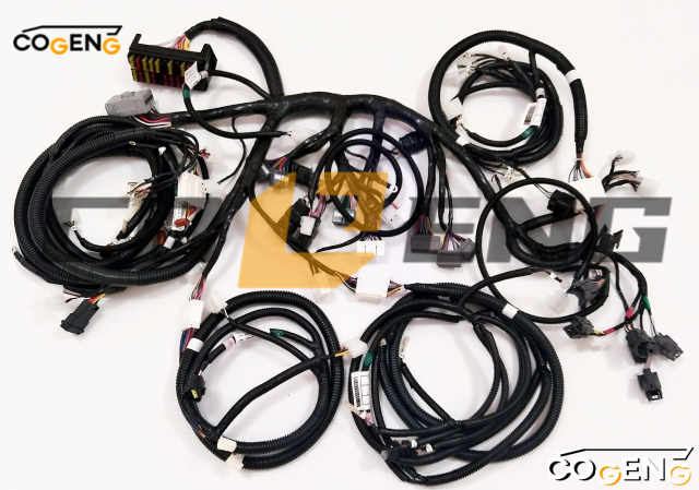 COGENG OEM-Compatible Monitor Panel Wiring Harness Set for Kobelco Excavators | Replaces YN13E01276P1, P2, P3,Excavator Solenoid Valve | Excavator Pressure Switch | Excavator Revolution Sensor | Excavator Wiring Harness | Excavator Throttle Motor --- COGENG High-Qulity Parts Service GAOGENG Provider,COGENG YN13E01276P1 P2 P3 Wiring Harness Set Kobelco SK200-6E