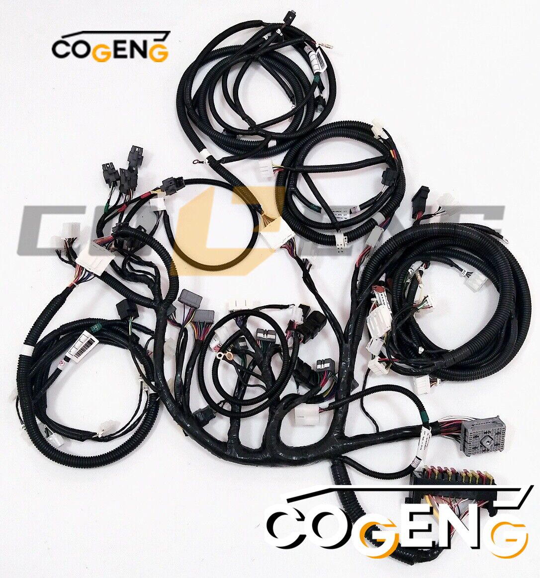 COGENG OEM-Compatible Main Wiring Harness for Kobelco SK200-6E & SK200LC-6E Excavators | Replaces YN14E01050P1 & 14E01050P1,Excavator Solenoid Valve | Excavator Pressure Switch | Excavator Revolution Sensor | Excavator Wiring Harness | Excavator Throttle Motor --- COGENG High-Qulity Parts Service GAOGENG Provider,COGENG YN14E01050P1 Main Wiring Harness Kobelco SK200-6E OEM
