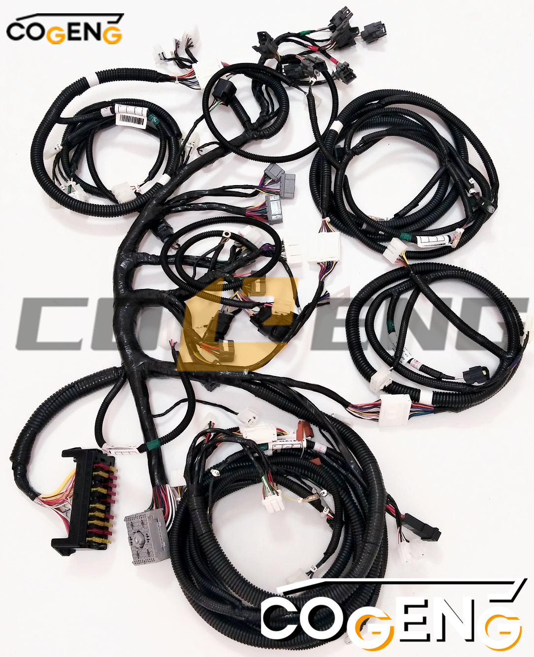 COGENG OEM-Compatible Main Wiring Harness for Kobelco SK200-6E & SK200LC-6E Excavators | Replaces YN14E01050P1 & 14E01050P1,Excavator Solenoid Valve | Excavator Pressure Switch | Excavator Revolution Sensor | Excavator Wiring Harness | Excavator Throttle Motor --- COGENG High-Qulity Parts Service GAOGENG Provider,COGENG YN14E01050P1 Main Wiring Harness Kobelco SK200-6E OEM