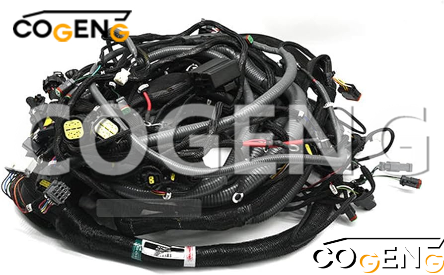 COGENG OEM-Compatible Wiring Harness Set for Kobelco Excavators | Replaces LQ13E01202P1 LQ13E01209P1 LQ13E01251P1,Excavator Solenoid Valve | Excavator Pressure Switch | Excavator Revolution Sensor | Excavator Wiring Harness | Excavator Throttle Motor --- COGENG High-Qulity Parts Service GAOGENG Provider,COGENG LQ13E01202P1 09P1 51P1 Wiring Harness Set Kobelco Excavator