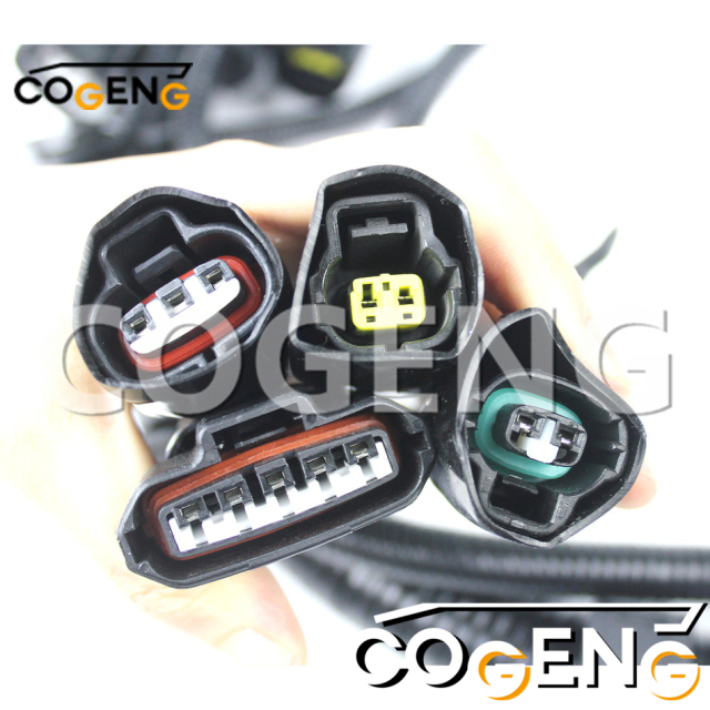 COGENG Premium KOBELCO Wiring Harness | Replaces LP13E01045P1 | Compatible with SK130, SK135 Excavator Models,Excavator Solenoid Valve | Excavator Pressure Switch | Excavator Revolution Sensor | Excavator Wiring Harness | Excavator Throttle Motor --- COGENG High-Qulity Parts Service GAOGENG Provider,COGENG LP13E01045P1 Wiring Harness Kobelco SK130 SK135 OEM