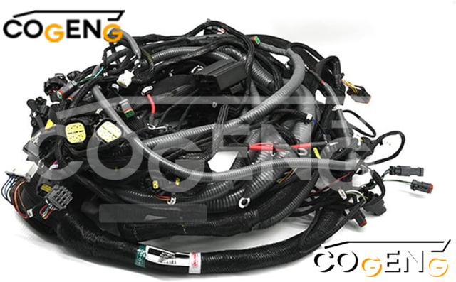 COGENG Premium KOBELCO Wiring Harness | Replaces LQ13E01251P1 & LQ13E011251P2 | Compatible with SK130, SK200 Excavators,Excavator Solenoid Valve | Excavator Pressure Switch | Excavator Revolution Sensor | Excavator Wiring Harness | Excavator Throttle Motor --- COGENG High-Qulity Parts Service GAOGENG Provider,COGENG LQ13E01251P1 P2 Wiring Harness Kobelco SK130 SK200 OEM