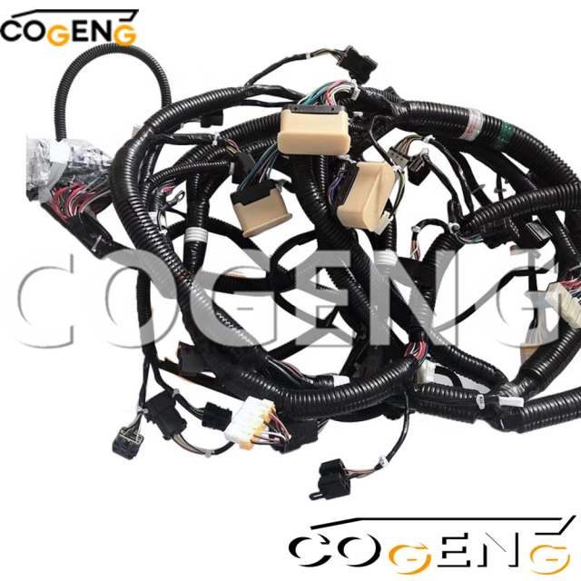 COGENG Premium KOBELCO Wiring Harness Set | Replaces LS13E01195P5, LS13E01196P2, LS13E01197P2 | Compatible with SKxxx Series Excavators,Excavator Solenoid Valve | Excavator Pressure Switch | Excavator Revolution Sensor | Excavator Wiring Harness | Excavator Throttle Motor --- COGENG High-Qulity Parts Service GAOGENG Provider,COGENG LS13E01195P5 96P2 97P2 Wiring Harness Set Kobelco SK OEM