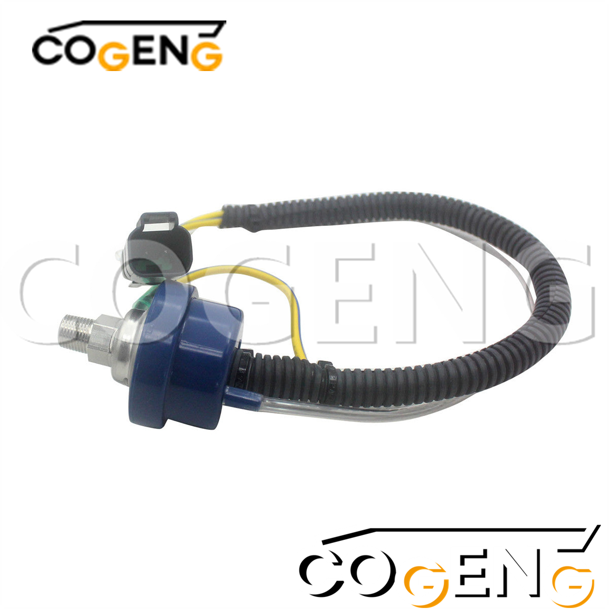 COGENG  Ensure Cabin Comfort & System Efficiency/ Komatsu AC Pressure Sensor 7861-91-1420,Excavator Solenoid Valve | Excavator Pressure Switch | Excavator Revolution Sensor | Excavator Wiring Harness | Excavator Throttle Motor --- COGENG High-Qulity Parts Service GAOGENG Provider,COGENG A/C Pressure Sensor Replacement for Komatsu 7861-91-1420 | Fits PC200-8 & PC300-8 Excavators