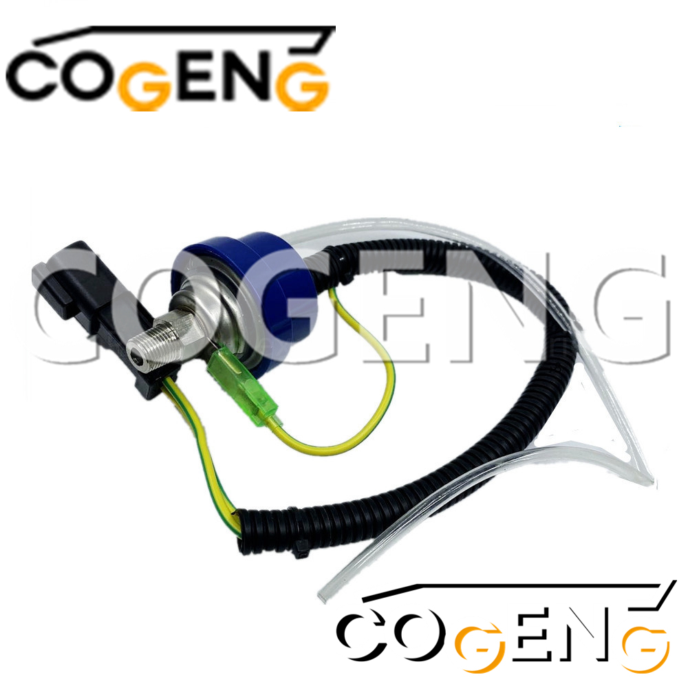 COGENG  Ensure Cabin Comfort & System Efficiency/ Komatsu AC Pressure Sensor 7861-91-1420,Excavator Solenoid Valve | Excavator Pressure Switch | Excavator Revolution Sensor | Excavator Wiring Harness | Excavator Throttle Motor --- COGENG High-Qulity Parts Service GAOGENG Provider,COGENG A/C Pressure Sensor Replacement for Komatsu 7861-91-1420 | Fits PC200-8 & PC300-8 Excavators