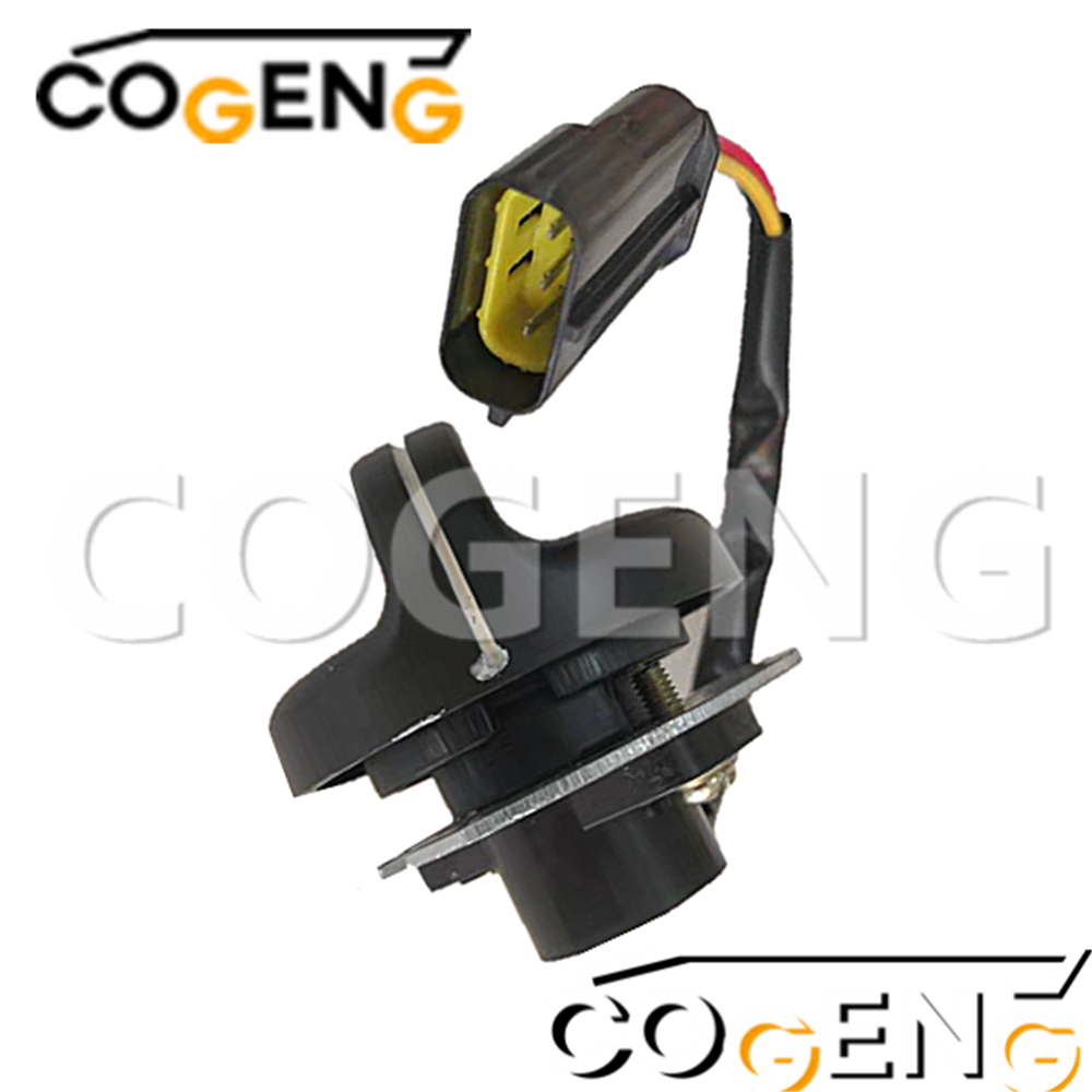 COGENG OEM-Compatible Throttle Control Knob Assembly for Kobelco Excavators | Replaces YN52S00032P1 & YN52S00032S001,Excavator Solenoid Valve | Excavator Pressure Switch | Excavator Revolution Sensor | Excavator Wiring Harness | Excavator Throttle Motor --- COGENG High-Qulity Parts Service GAOGENG Provider,COGENG Throttle Knob Assembly for Kobelco YN52S00032P1 & YN52S00032S001 | Fits SK200-8, SK-6E, SK75-8 Excavators