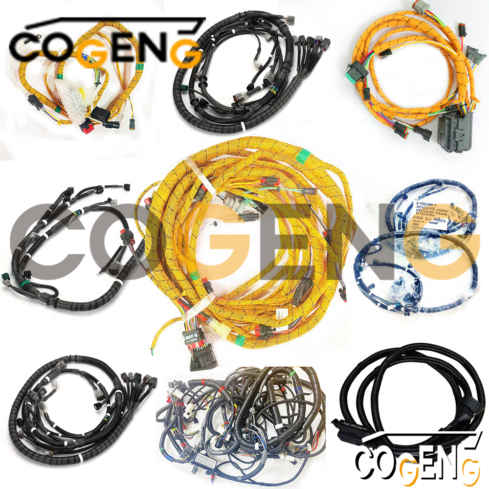 COGENG LC13E00031F1 & LC13E00032F1 & YN13E01449P3 Kobelco Wiring Harness Set | Direct OEM Replacement for Kobelco Excavators,Excavator Solenoid Valve | Excavator Pressure Switch | Excavator Revolution Sensor | Excavator Wiring Harness | Excavator Throttle Motor --- COGENG High-Qulity Parts Service GAOGENG Provider,COGENG LC13E00031F1 LC13E00032F1 YN13E01449P3 Wiring Harness Kobelco