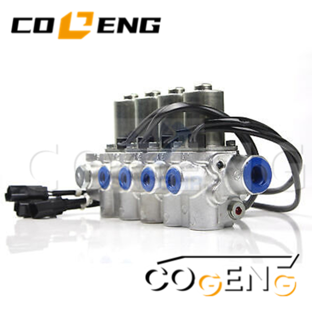 COGENG 203-60-71210 Komatsu Solenoid Valve Assembly | Direct OEM Replacement for Multiple Komatsu Applications,Excavator Solenoid Valve | Excavator Pressure Switch | Excavator Revolution Sensor | Excavator Wiring Harness | Excavator Throttle Motor --- COGENG High-Qulity Parts Service GAOGENG Provider,COGENG Premium Solenoid Valve Assembly for Komatsu Excavators | Direct Replacement for Part # 203-60-71210 | Hydraulic Control Solenoid Valve