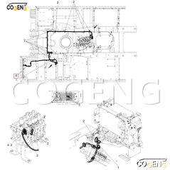 COGENG LC13E01291P1 Kobelco Wiring Harness | Direct OEM Replacement for Kobelco Excavators,Excavator Solenoid Valve | Excavator Pressure Switch | Excavator Revolution Sensor | Excavator Wiring Harness | Excavator Throttle Motor --- COGENG High-Qulity Parts Service GAOGENG Provider,COGENG LC13E01291P1 Wiring Harness Kobelco Excavator OEM