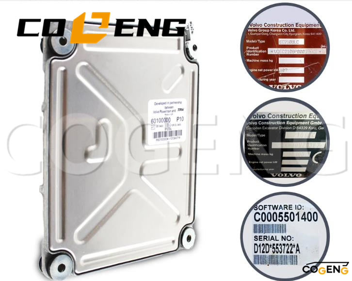 COGENG VOE60100000  Monitor Panel for Volvo Equipment,Excavator Solenoid Valve | Excavator Pressure Switch | Excavator Revolution Sensor | Excavator Wiring Harness | Excavator Throttle Motor --- COGENG High-Qulity Parts Service GAOGENG Provider,VOE60100000 Volvo Monitor | XC40/XC60 IP65 Touchscreen