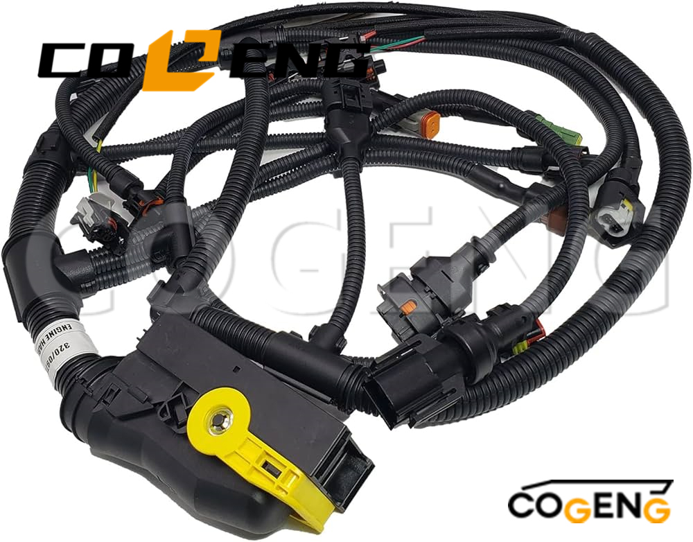 COGENG 320/09727  320/A9998    JCB   Wiring Harness | Direct OEM Replacement  for JS200 JS220,Excavator Solenoid Valve | Excavator Pressure Switch | Excavator Revolution Sensor | Excavator Wiring Harness | Excavator Throttle Motor --- COGENG High-Qulity Parts Service GAOGENG Provider,COGENG 320/09727 Wiring Harness JCB JS200 JS220 Direct OEM Replacement