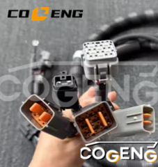 COGENG  721/12347  72112347  Universal Main Wiring Harness | Direct OEM Replacement for JCB 3CX 4CX Backhoe Loaders,Excavator Solenoid Valve | Excavator Pressure Switch | Excavator Revolution Sensor | Excavator Wiring Harness | Excavator Throttle Motor --- COGENG High-Qulity Parts Service GAOGENG Provider,COGENG 721/12347 Universal Wiring Harness JCB 3CX 4CX Backhoe Loader