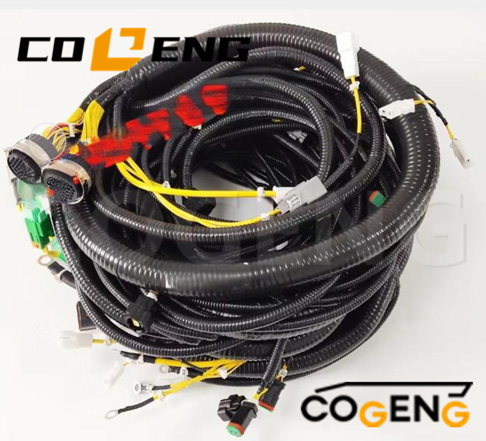 COGENG 721/11319 721-11319 72111319  Universal Main Wiring Harness | Direct OEM Replacement for JCB 3CX 4CX 5C Backhoe Loaders & JS Excavators,Excavator Solenoid Valve | Excavator Pressure Switch | Excavator Revolution Sensor | Excavator Wiring Harness | Excavator Throttle Motor --- COGENG High-Qulity Parts Service GAOGENG Provider,COGENG 721/11319 Main Wiring Harness JCB 3CX 4CX 5C JS Excavator