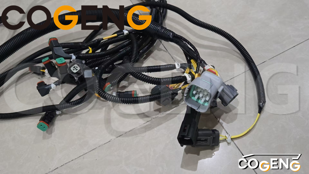 COGENG 721/11319 721-11319 72111319  Universal Main Wiring Harness | Direct OEM Replacement for JCB 3CX 4CX 5C Backhoe Loaders & JS Excavators,Excavator Solenoid Valve | Excavator Pressure Switch | Excavator Revolution Sensor | Excavator Wiring Harness | Excavator Throttle Motor --- COGENG High-Qulity Parts Service GAOGENG Provider,COGENG 721/11319 Main Wiring Harness JCB 3CX 4CX 5C JS Excavator