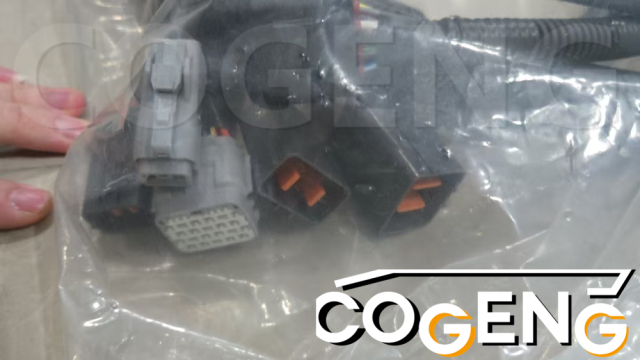 COGENG    721/11637 721/12522  721-11637  721-12522 OEM-Compatible Wiring Harness,Excavator Solenoid Valve | Excavator Pressure Switch | Excavator Revolution Sensor | Excavator Wiring Harness | Excavator Throttle Motor --- COGENG High-Qulity Parts Service GAOGENG Provider,COGENG Premium-Grade Cab Wiring Harness | High Reliability Replacement for JCB JS160 & JS200 Excavators  721/11637 721/12522