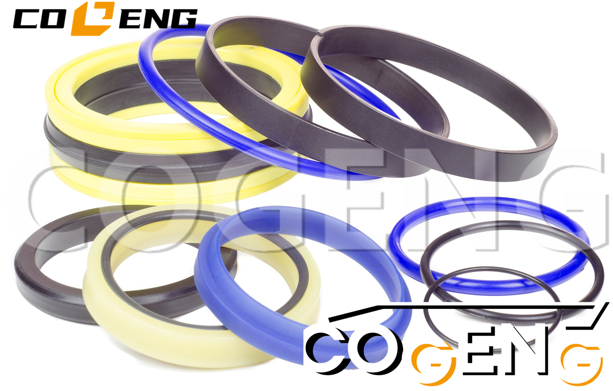 COGENG  991/20021  JCB Backhoe  Hydraulic Cylinder Seal Kit,Excavator Solenoid Valve | Excavator Pressure Switch | Excavator Revolution Sensor | Excavator Wiring Harness | Excavator Throttle Motor --- COGENG High-Qulity Parts Service GAOGENG Provider,COGENG 991/20021 Hydraulic Cylinder Seal Kit JCB Backhoe
