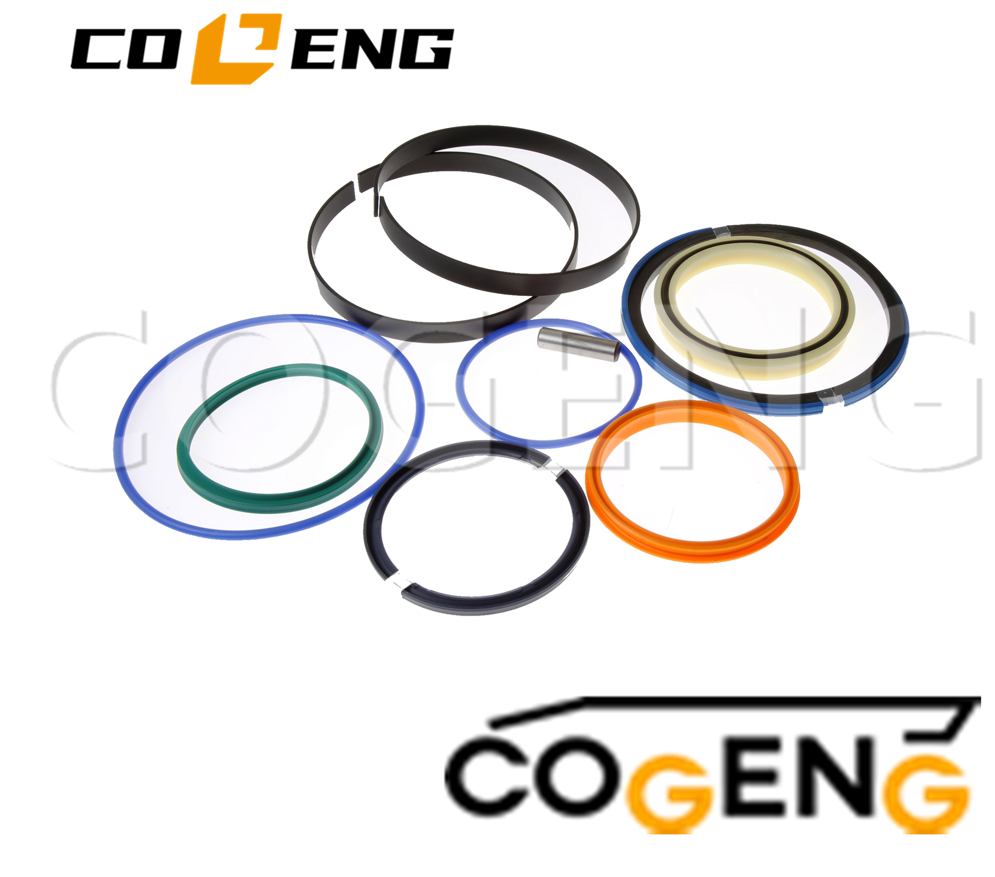 COGENG 991/20028 JCB Premium Hydraulic Cylinder Seal Kit,Excavator Solenoid Valve | Excavator Pressure Switch | Excavator Revolution Sensor | Excavator Wiring Harness | Excavator Throttle Motor --- COGENG High-Qulity Parts Service GAOGENG Provider,COGENG 991/20028 Premium Hydraulic Cylinder Seal Kit JCB
