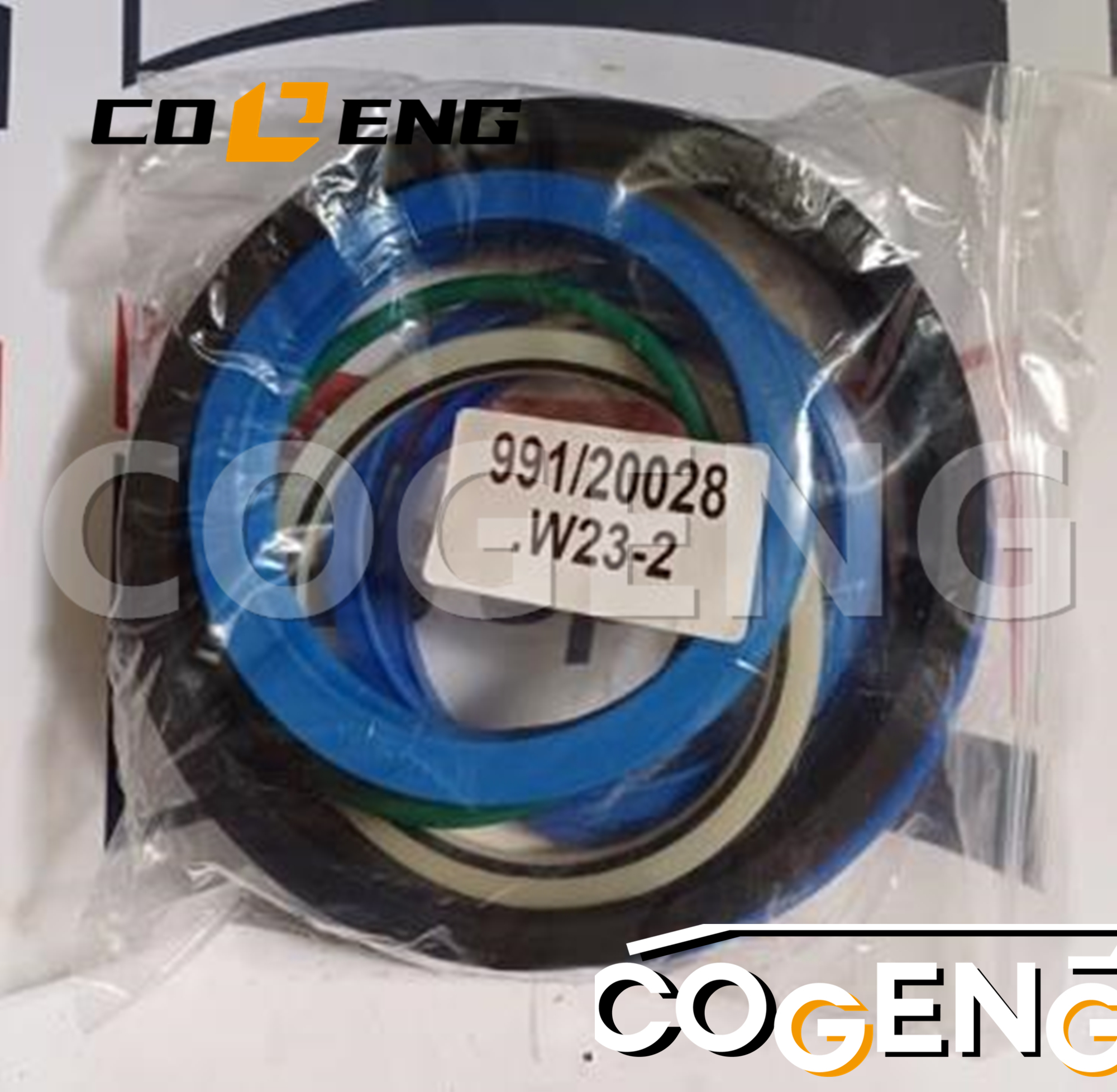 COGENG 991/20028 JCB Premium Hydraulic Cylinder Seal Kit,Excavator Solenoid Valve | Excavator Pressure Switch | Excavator Revolution Sensor | Excavator Wiring Harness | Excavator Throttle Motor --- COGENG High-Qulity Parts Service GAOGENG Provider,COGENG 991/20028 Premium Hydraulic Cylinder Seal Kit JCB