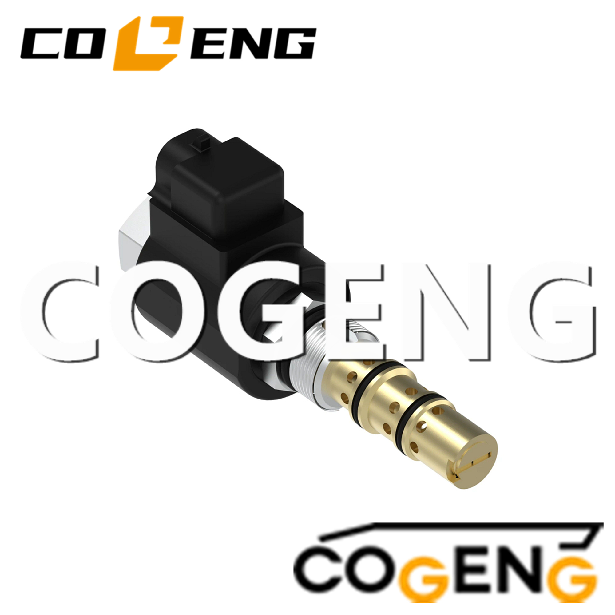 COGENG  YZ591054 John Deere  Equivalent Solenoid Valve,Excavator Solenoid Valve | Excavator Pressure Switch | Excavator Revolution Sensor | Excavator Wiring Harness | Excavator Throttle Motor --- COGENG High-Qulity Parts Service GAOGENG Provider,COGENG YZ591054 Equivalent Solenoid Valve for John Deere Equipment | Direct Replacement Hydraulic Control Valve | 12V/24V DC Operation