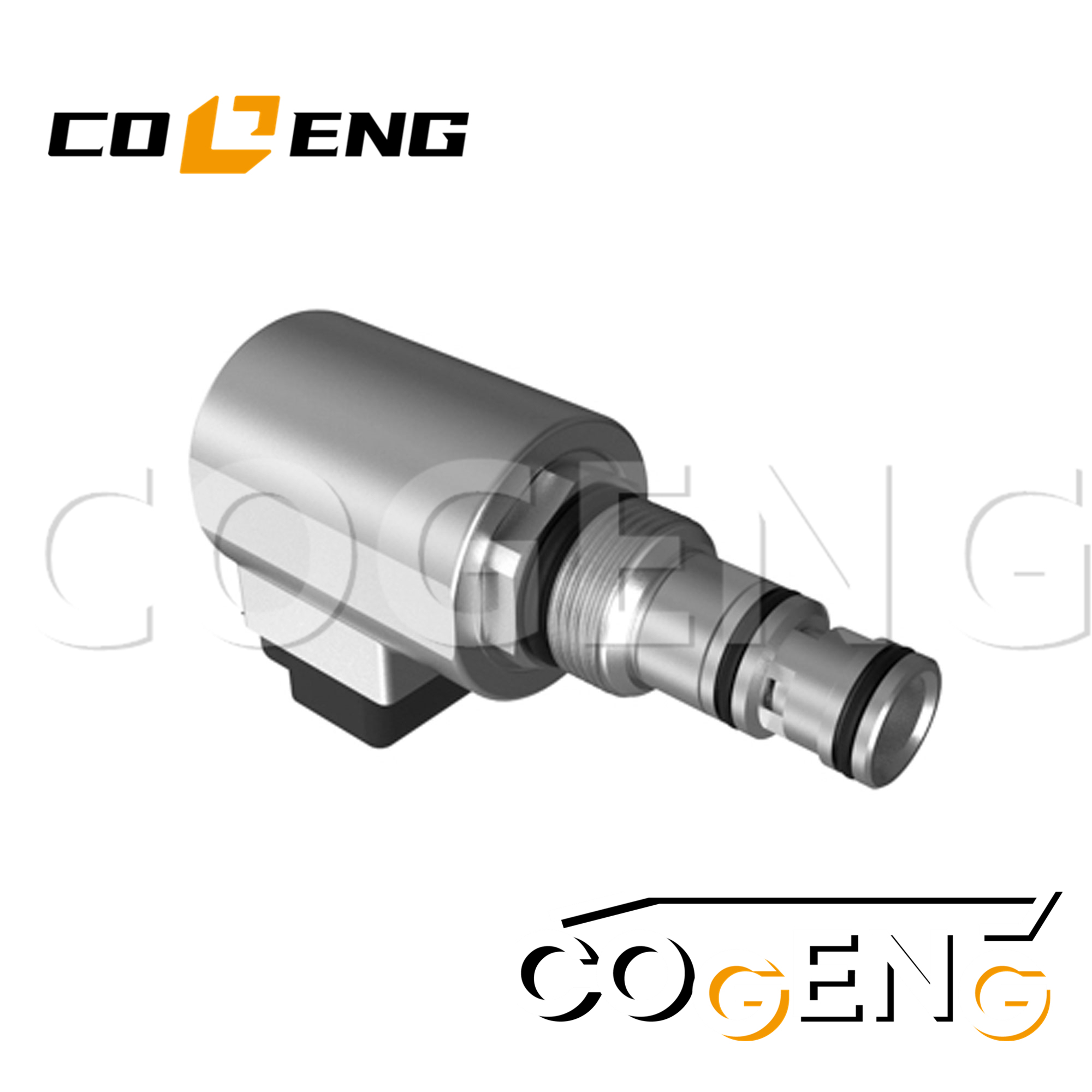 COGENG YZ502360 John Deere  Equivalent Solenoid Valve,Excavator Solenoid Valve | Excavator Pressure Switch | Excavator Revolution Sensor | Excavator Wiring Harness | Excavator Throttle Motor --- COGENG High-Qulity Parts Service GAOGENG Provider,COGENG YZ502360 Equivalent Solenoid Valve for John Deere Excavators | Direct Replacement Solenoid Coil | 12V/24V DC
