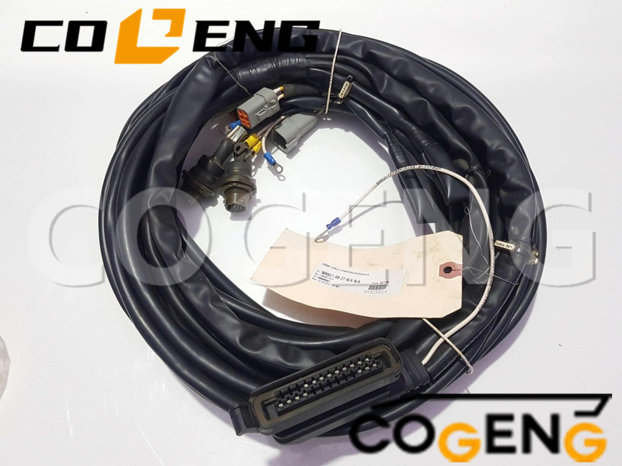 COGENG 693039314 Premium Cable Loom Assembly for Liebherr Construction Equipment,Excavator Solenoid Valve | Excavator Pressure Switch | Excavator Revolution Sensor | Excavator Wiring Harness | Excavator Throttle Motor --- COGENG High-Qulity Parts Service GAOGENG Provider,COGENG 693039314 Premium Cable Loom Assembly for Liebherr Equipment
