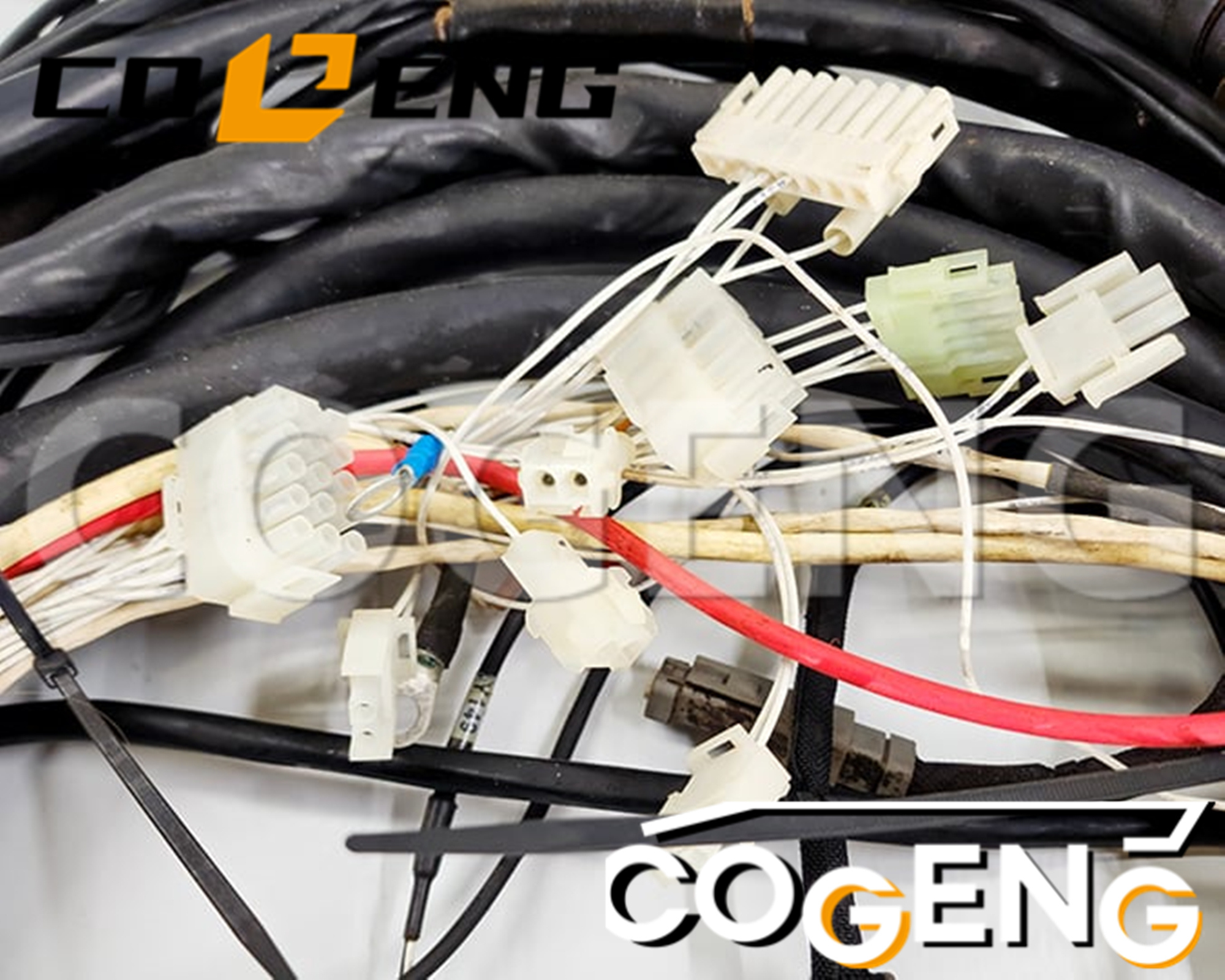 COGENG Liebherr 9948316 Wiring Harness Engine,Excavator Solenoid Valve | Excavator Pressure Switch | Excavator Revolution Sensor | Excavator Wiring Harness | Excavator Throttle Motor --- COGENG High-Qulity Parts Service GAOGENG Provider,COGENG 9948316 Premium Engine Wiring Harness for Liebherr Excavators