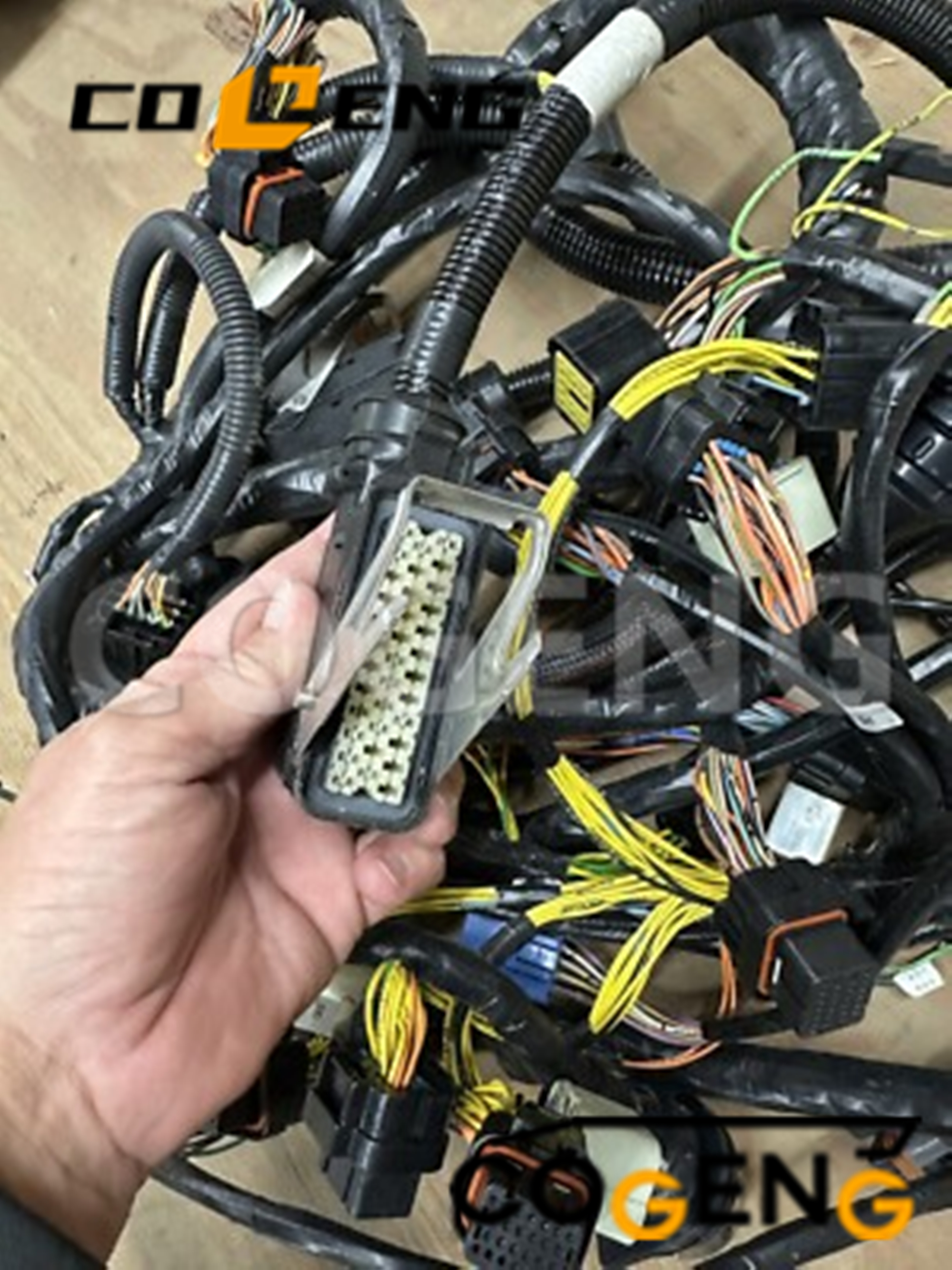 COGENG 82028413 Premium Main Wire Harness for New,Excavator Solenoid Valve | Excavator Pressure Switch | Excavator Revolution Sensor | Excavator Wiring Harness | Excavator Throttle Motor --- COGENG High-Qulity Parts Service GAOGENG Provider,COGENG 86991433 Engine Wiring Harness for Case CX210/CX240/CX290
