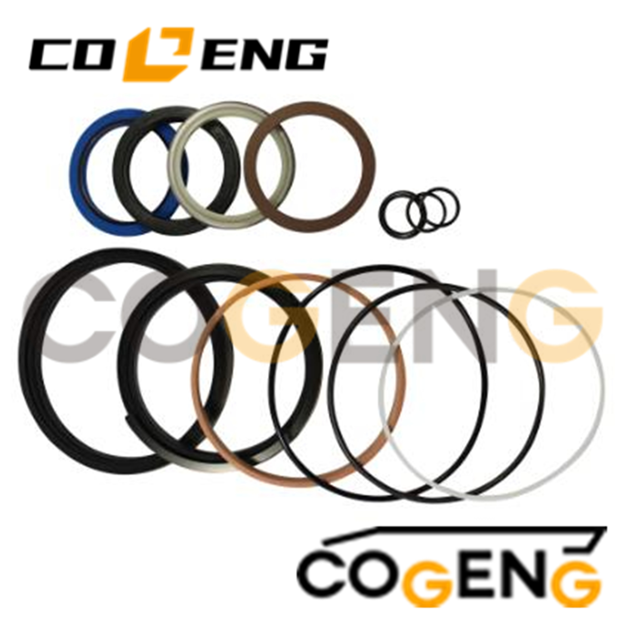 COGENG 707-99-32190  7079932190 Premium Hydraulic Cylinder Seal Kit for Komatsu,Excavator Solenoid Valve | Excavator Pressure Switch | Excavator Revolution Sensor | Excavator Wiring Harness | Excavator Throttle Motor --- COGENG High-Qulity Parts Service GAOGENG Provider,COGENG 707-99-32190 Premium Stabilizer Cylinder Seal Kit for Komatsu WB146-5 Backhoe Loaders | Complete Outrigger Repair Solution | Direct OEM Replacement
