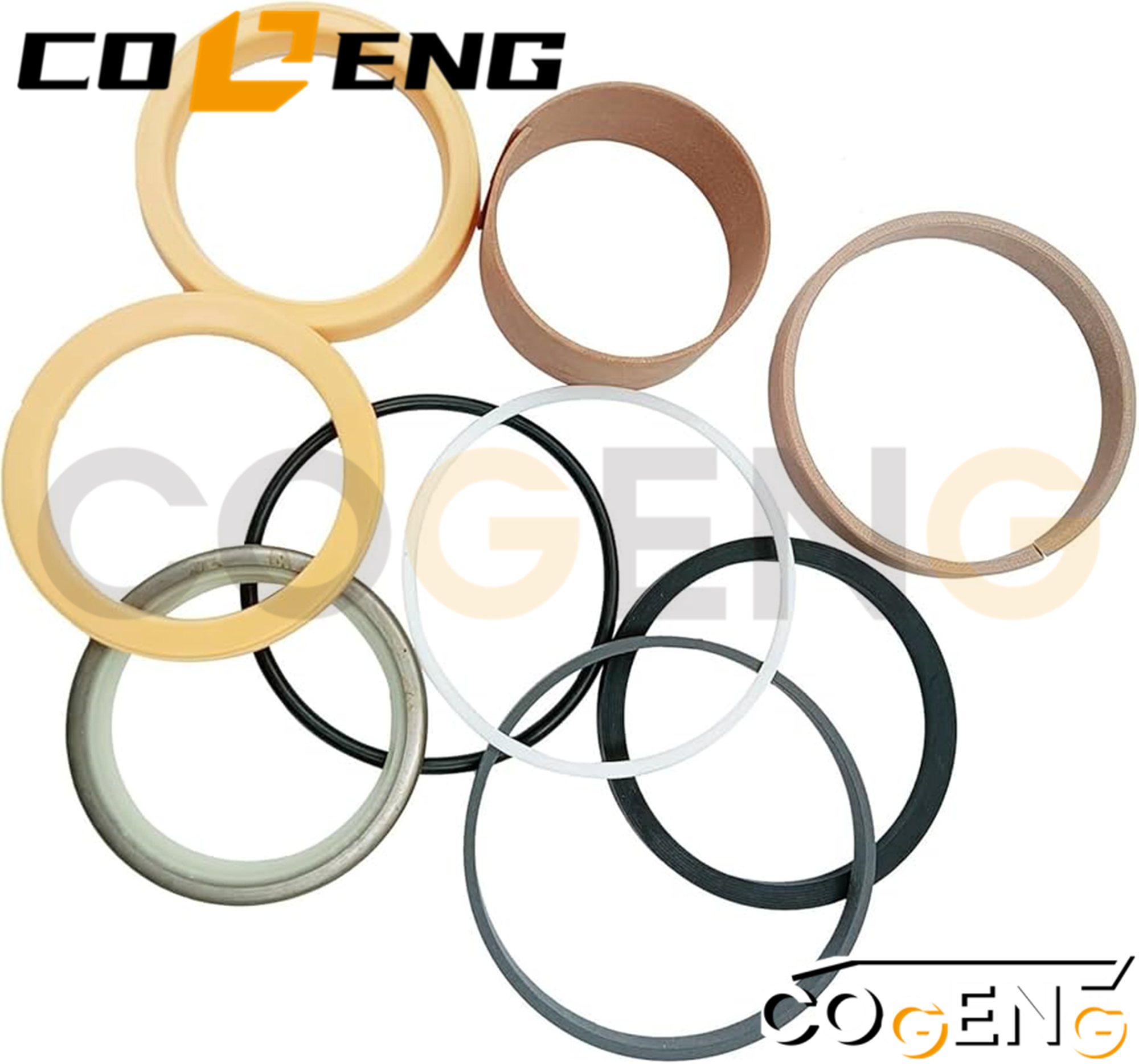 COGENG 707-99-41270 Premium Hydraulic Seal Kit for Komatsu Excavators,Excavator Solenoid Valve | Excavator Pressure Switch | Excavator Revolution Sensor | Excavator Wiring Harness | Excavator Throttle Motor --- COGENG High-Qulity Parts Service GAOGENG Provider,COGENG 707-99-41270 Premium Hydraulic Seal Kit for Komatsu Excavators | Aftermarket OEM Replacement | Complete Overhaul Solution