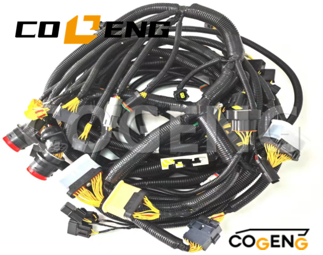 COGENG  332/J3254 332J3254  Restore JCB Electrical System:  Wiring Harness  for JS200, JS210, JS220 Excavators,Excavator Solenoid Valve | Excavator Pressure Switch | Excavator Revolution Sensor | Excavator Wiring Harness | Excavator Throttle Motor --- COGENG High-Qulity Parts Service GAOGENG Provider,COGENG 332/J3254 Wiring Harness JCB JS200 JS210 JS220 Excavator
