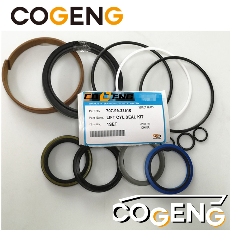 COGENG  707-99-23910  Komatsu Complete Hydraulic System Overhaul Service Kit,Excavator Solenoid Valve | Excavator Pressure Switch | Excavator Revolution Sensor | Excavator Wiring Harness | Excavator Throttle Motor --- COGENG High-Qulity Parts Service GAOGENG Provider,COGENG Komatsu Complete Hydraulic System Overhaul Service Kit 707-99-23910 | Multi-Cylinder Seal Set for PC300/PC400 Series Excavators