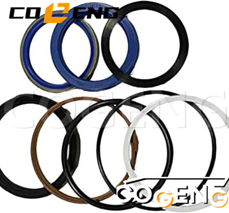 COGENG 878000492  Komatsu WB140-2 Backhoe Loader Boom Cylinder Complete Seal Kit,Excavator Solenoid Valve | Excavator Pressure Switch | Excavator Revolution Sensor | Excavator Wiring Harness | Excavator Throttle Motor --- COGENG High-Qulity Parts Service GAOGENG Provider,COGENG 878000492 Boom Cylinder Seal Kit Komatsu WB140-2 Backhoe