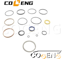COGENG 878000542  Komatsu WB140-2 Backhoe Loader Boom Cylinder Complete Seal Kit,Excavator Solenoid Valve | Excavator Pressure Switch | Excavator Revolution Sensor | Excavator Wiring Harness | Excavator Throttle Motor --- COGENG High-Qulity Parts Service GAOGENG Provider,COGENG 878000542 Heavy-Duty Boom Cylinder Seal Kit - Model: CGK-8780-00542