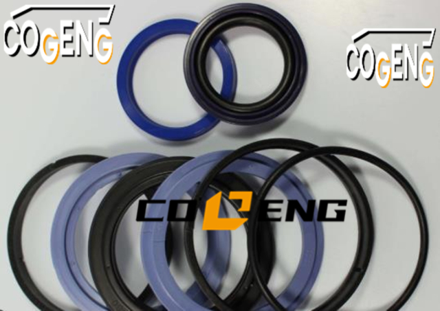COGENG  827020113 Komatsu WB140-2 Dipper/Bucket Cylinder Service Seal Kit,Excavator Solenoid Valve | Excavator Pressure Switch | Excavator Revolution Sensor | Excavator Wiring Harness | Excavator Throttle Motor --- COGENG High-Qulity Parts Service GAOGENG Provider,COGENG 827020113 Cylinder Seal Kit Komatsu WB140-2 Dipper Bucket
