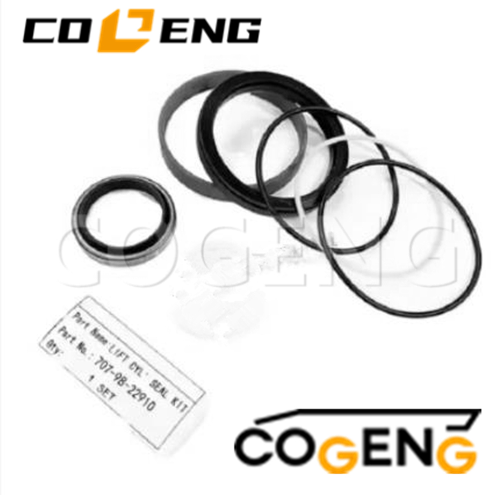 COGENG 707-98-22910  Komatsu High-Performance Hydraulic Cylinder Seal Kit,Excavator Solenoid Valve | Excavator Pressure Switch | Excavator Revolution Sensor | Excavator Wiring Harness | Excavator Throttle Motor --- COGENG High-Qulity Parts Service GAOGENG Provider,COGENG 707-98-22910 Hydraulic Cylinder Seal Kit Komatsu