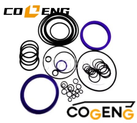 COGENG Komatsu 707-98-43620 7079843620 Tilt Cylinder Repair Seal Kit,Excavator Solenoid Valve | Excavator Pressure Switch | Excavator Revolution Sensor | Excavator Wiring Harness | Excavator Throttle Motor --- COGENG High-Qulity Parts Service GAOGENG Provider,COGENG Komatsu 707-98-43620 Seal Kit | D61/D68 Tilt Cyl