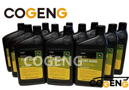 COGENG Provided by  John Deere TY22076 Turf-Gard SAE 10W-30 Engine Oil, 4-Cycle Engines,Excavator Solenoid Valve | Excavator Pressure Switch | Excavator Revolution Sensor | Excavator Wiring Harness | Excavator Throttle Motor --- COGENG High-Qulity Parts Service GAOGENG Provider,TY22076 COGENG Turf-Gard 10W-30 | Premium 4-Cycle Oil