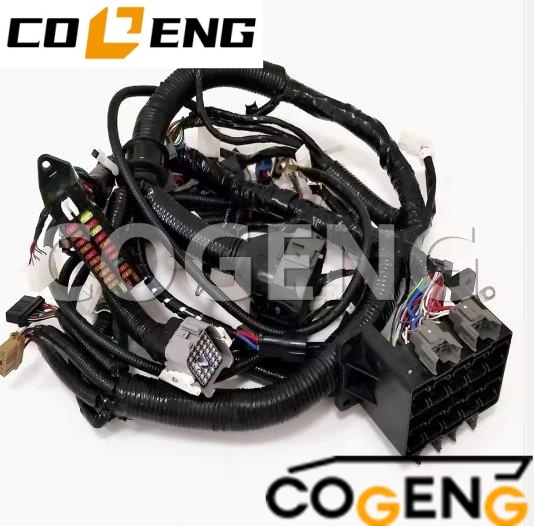COGENG 0007745 / 0006003   OEM-Grade Internal Cab Wiring Harness for Hitachi ZX200-3, ZX240, ZX270, ZX330, ZX350, ZX360 Excavators | Complete Interior Electrical Harness Assembly,Excavator Solenoid Valve | Excavator Pressure Switch | Excavator Revolution Sensor | Excavator Wiring Harness | Excavator Throttle Motor --- COGENG High-Qulity Parts Service GAOGENG Provider,0006003 0007745 Internal Harness for Hitachi ZX200-360 Series