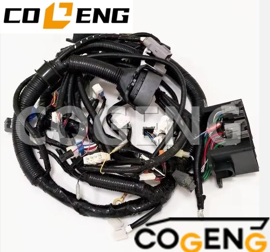 COGENG 0007745 / 0006003   OEM-Grade Internal Cab Wiring Harness for Hitachi ZX200-3, ZX240, ZX270, ZX330, ZX350, ZX360 Excavators | Complete Interior Electrical Harness Assembly,Excavator Solenoid Valve | Excavator Pressure Switch | Excavator Revolution Sensor | Excavator Wiring Harness | Excavator Throttle Motor --- COGENG High-Qulity Parts Service GAOGENG Provider,0006003 0007745 Internal Harness for Hitachi ZX200-360 Series