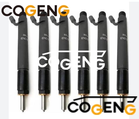 COGENG 4063524 0432191341 6743-11-3320 6743113320 KOMATSU Fuel Injector Common Rail Diesel Injection Nozzle for Komatsu Engine OEM Replacement,Excavator Solenoid Valve | Excavator Pressure Switch | Excavator Revolution Sensor | Excavator Wiring Harness | Excavator Throttle Motor --- COGENG High-Qulity Parts Service GAOGENG Provider,COGENG 4063524 0432191341 Fuel Injector for Komatsu