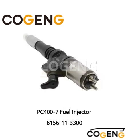 COGENG 6156-11-3300 6156-11-3301 Komatsu Electronic Fuel Injector  for PC400-7 / PC450-7 / 6D125 Engine,Excavator Solenoid Valve | Excavator Pressure Switch | Excavator Revolution Sensor | Excavator Wiring Harness | Excavator Throttle Motor --- COGENG High-Qulity Parts Service GAOGENG Provider,COGENG 6156-11-3300/3301 Fuel Injector for Komatsu PC400-7
